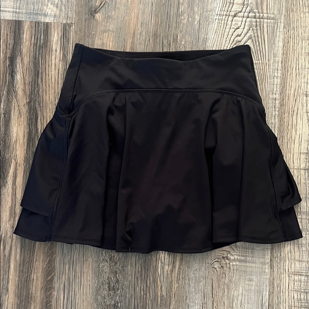 Old Navy High-Waisted Black PowerSoft Skort